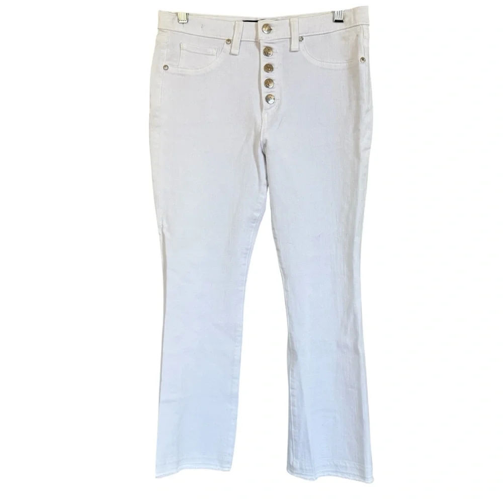 NWT Veronica Beard Carolyn Baby Boot With Fray Jeans Women’s Size 29 - Picture 3 of 16